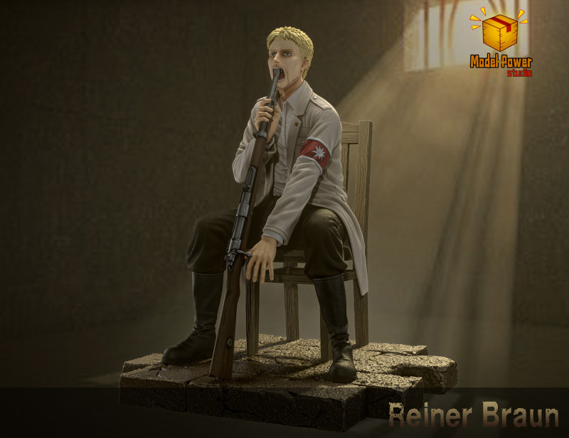 【Pre order】Model Power Studio - Attack on Titan Reiner Braun