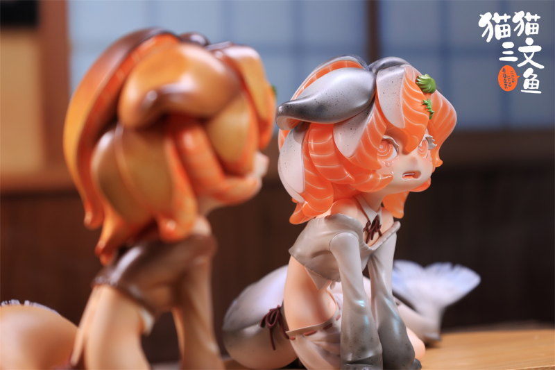 【Pre order】WeArtDoing Studio - Kitty Salmon Series Salmon Fairies-Silver & Salmon Fairies-Caramel
