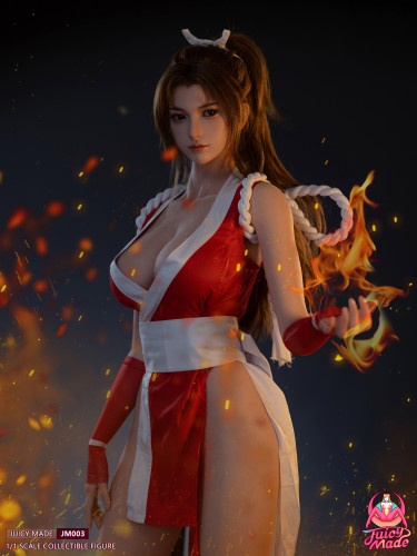 【Pre order】Juicy Made 1/1 Full silicone female fighter Mai Shiranui action figure