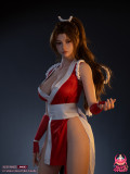 【Pre order】Juicy Made 1/1 Full silicone female fighter Mai Shiranui action figure