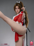 【Pre order】Juicy Made 1/1 Full silicone female fighter Mai Shiranui action figure