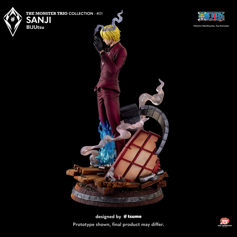 【Pre order】Tsume Studio 1/4 The Monster Trio Collection One Piece Sanji