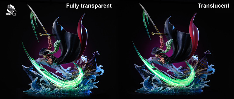【Pre order】Raven Studio - One Piece Dracule Mihawk with LED