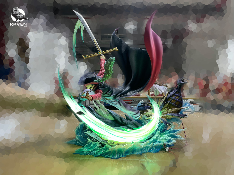 【Pre order】Raven Studio - One Piece Dracule Mihawk with LED