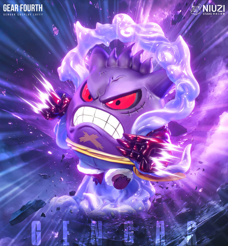 【Pre order】Niuzi Studio - Pokemon Gengar Cos Gear 4 Luffy