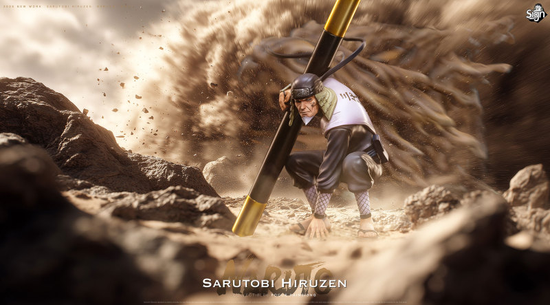 【Pre order】Sign Studio 1/6 Naruto Sarutobi Hiruzen