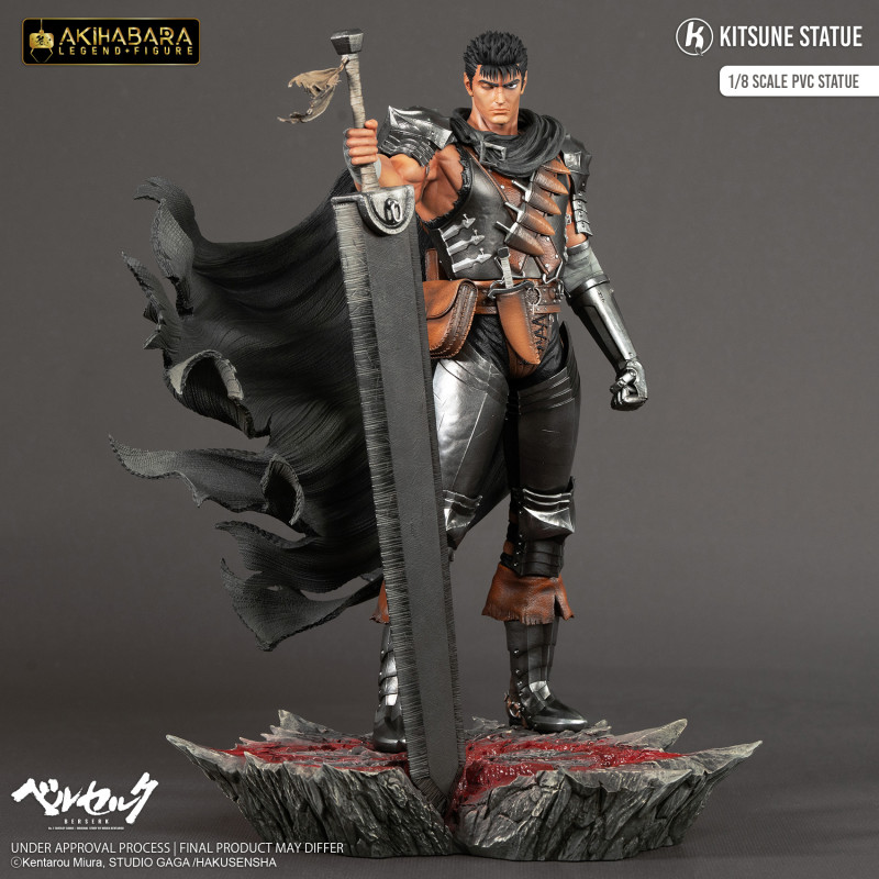 【Pre order】Kitsune Statue 1/8 PVC Berserk Guts (Copyright)