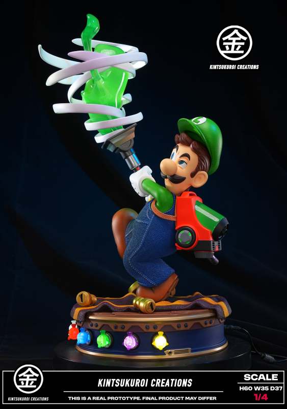 【Pre order】Kintsukuroi Creations Studio 1/4 Luigi's Mansion with LED