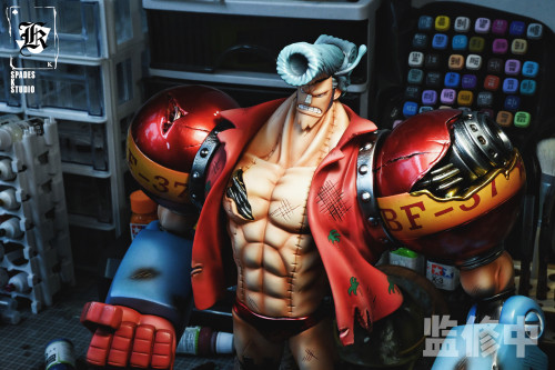 【Pre order】SPK Studio - One Piece battle damage Franky