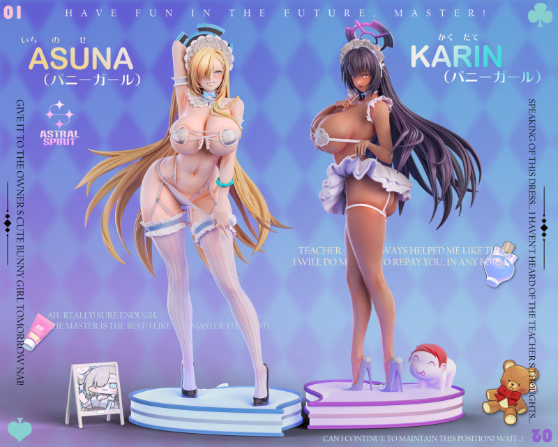 【Pre order】Astral Spirit Studio 1/6 & 1/4 Blue Archive Asuna & Karin