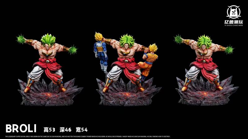 【Pre order】YI SHOU CHAO WAN - Dragon Ball Broli VS Goku Vegeta