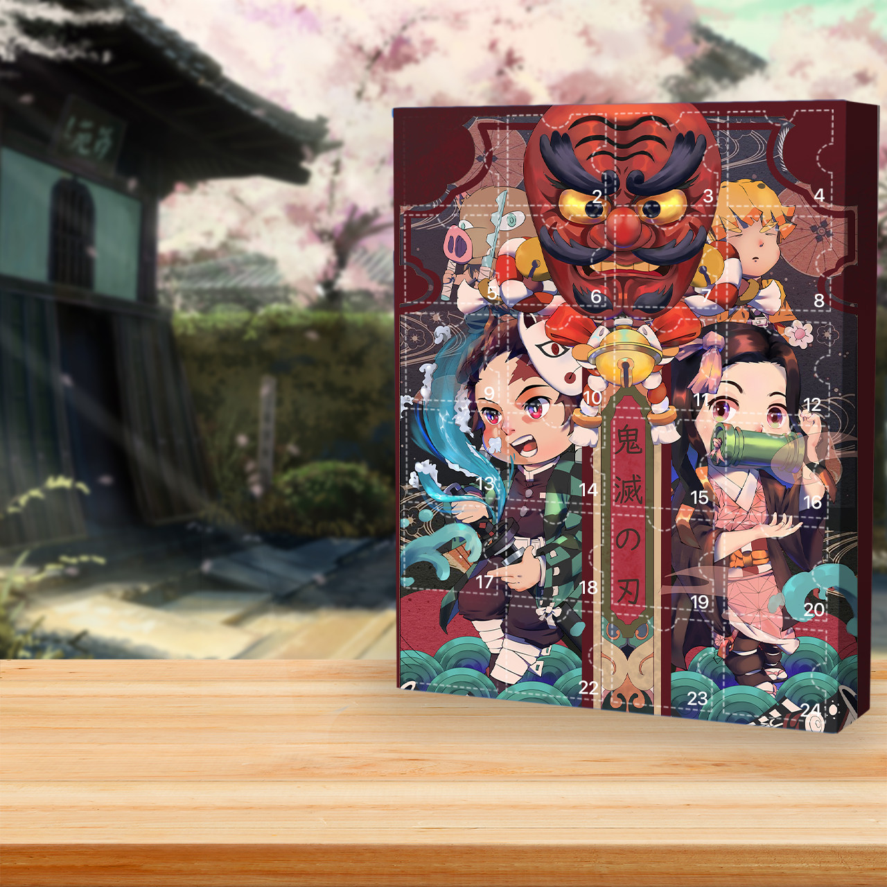 Demon Slayer Advent Calendar Customize and Print