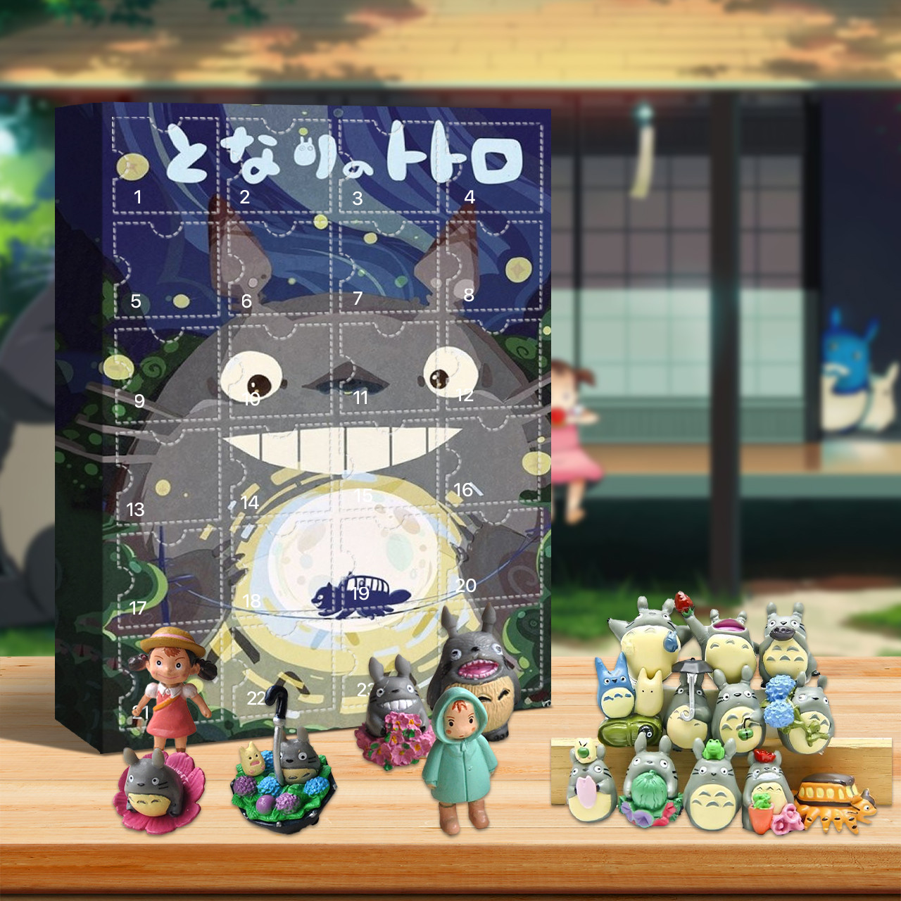 US 39.99 2021 My Neighbor Totoro Advent Calendar The One With 24