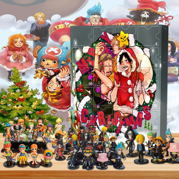 Us 59 99 Yalebertt One Piece Christmas Advent Calendar 21 Comes With 24 One Piece Gifts Www Yalebertt Com