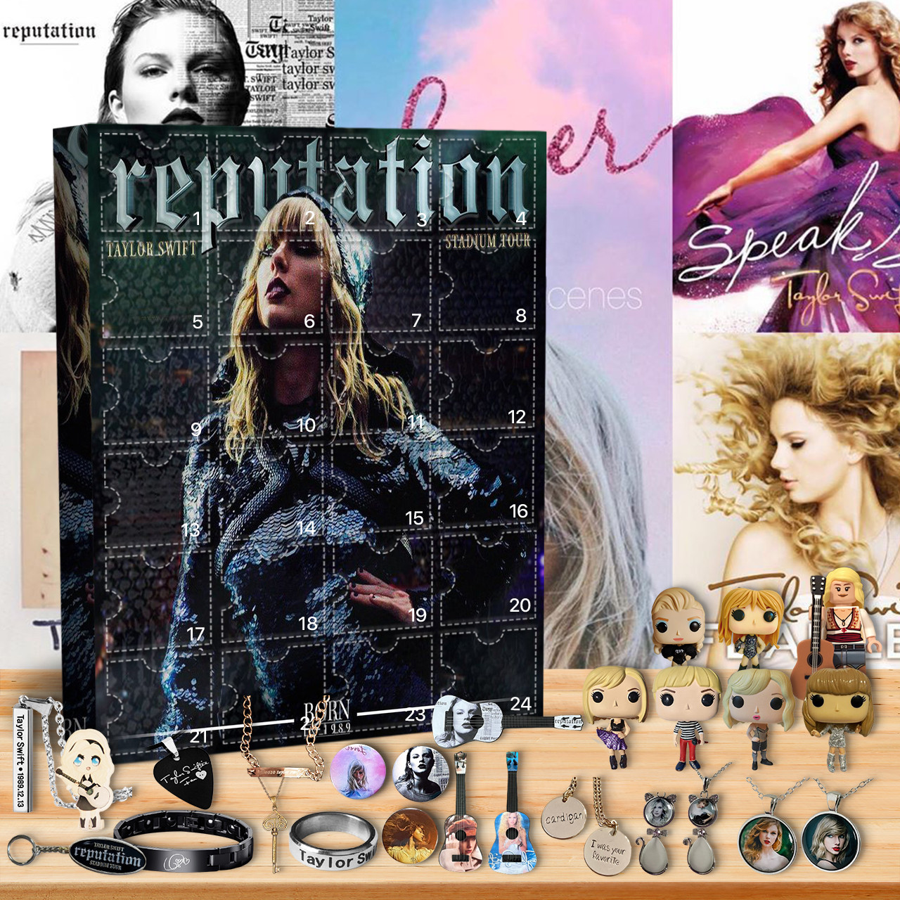 Advent Calendar Taylor Swift🎁Contains 24 gifts