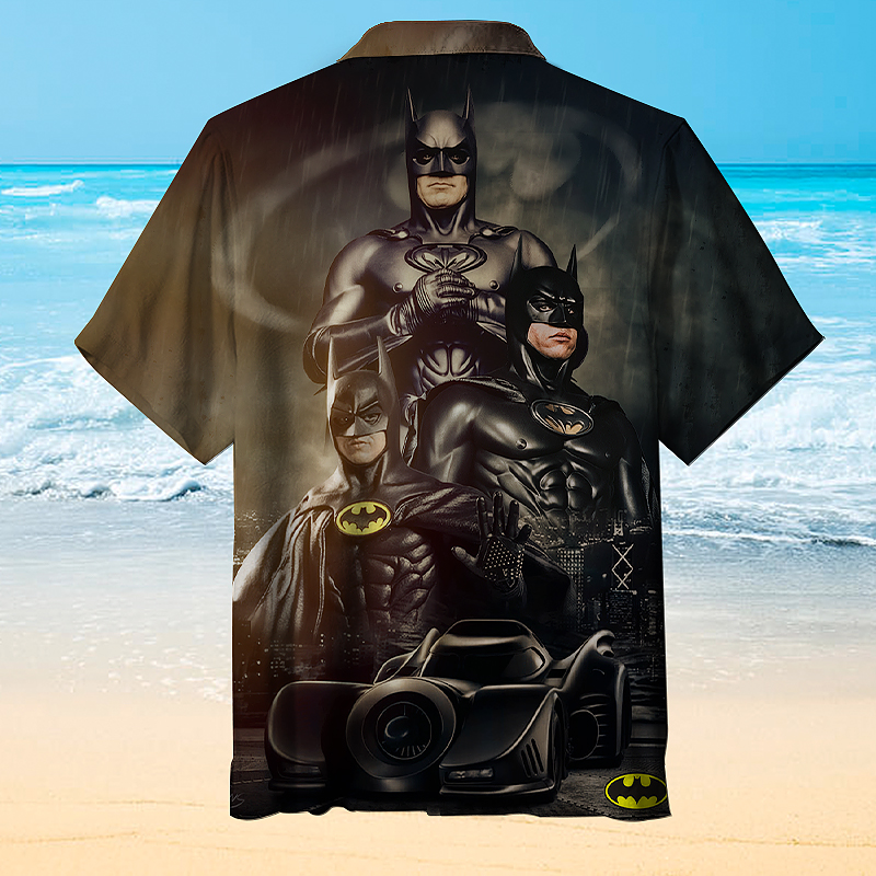 batman button down shirt