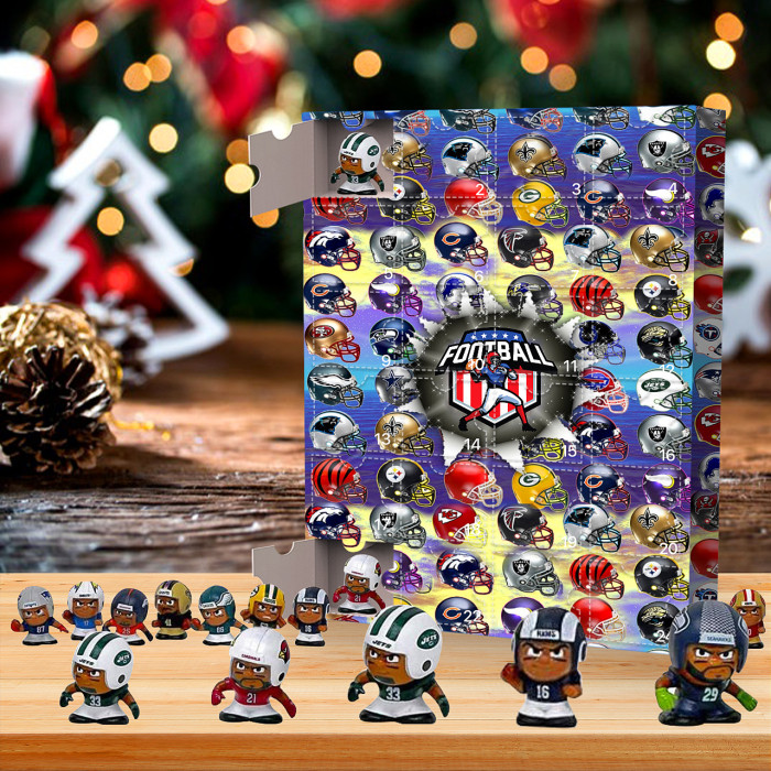 Nfl Christmas 2021 Us 49 99 Nfl Christmas Advent Calendar Www Darnellr Com