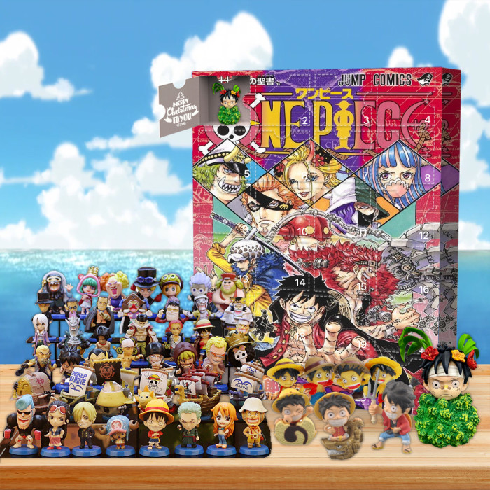 Us 49 99 One Piece Advent Calendar The One With 24 Little Doors Www Berniebb Com