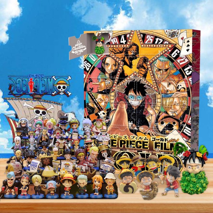 Us 49 99 One Piece Advent Calendar The One With 24 Little Doors Www Berniebb Com