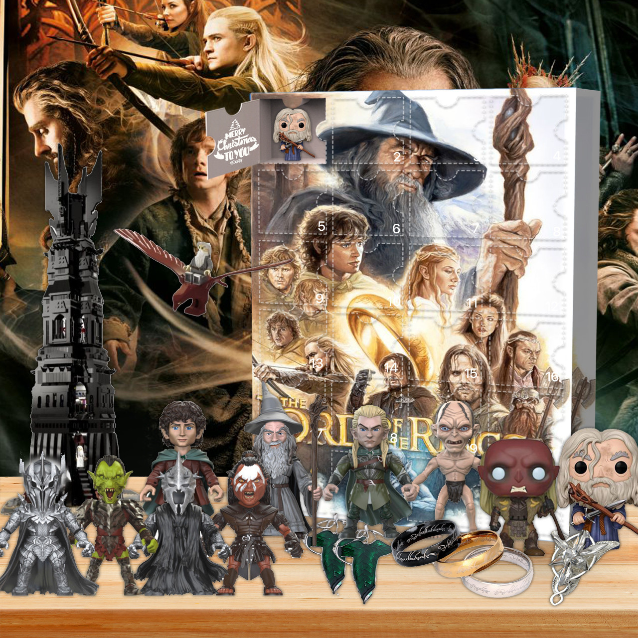 US$ 39.99 - The Lord of the Rings Advent Calendar -- The One With 24