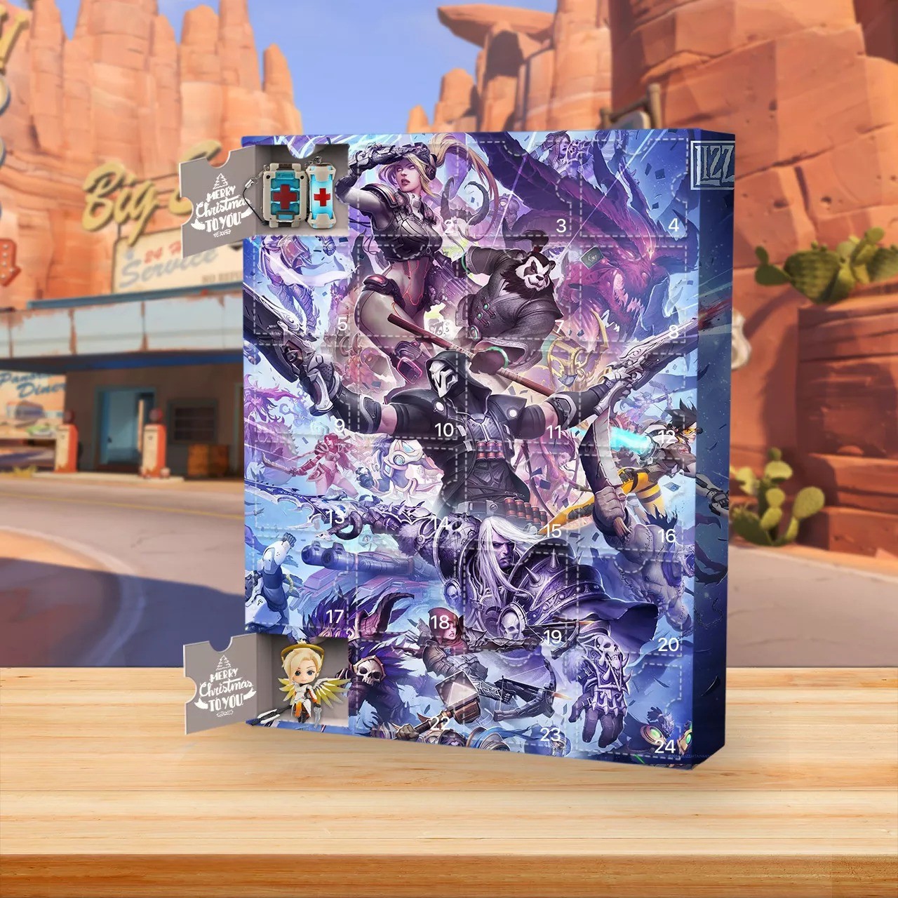 US 39.99 Overwatch Advent Calendar🎮A calendar with 24 wickets www
