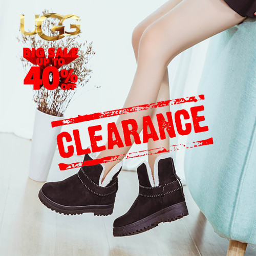 𝗨𝗚𝗚® - Fur Lining Snow Ankle Short Boots