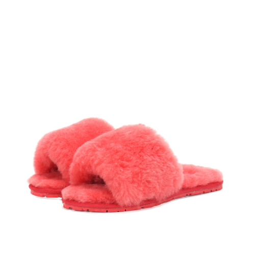 𝗨𝗚𝗚® - Children's Wool Slippers With Velvet Warm - Red