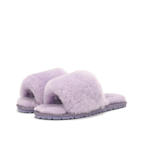𝗨𝗚𝗚® - Children's Wool Slippers With Velvet Warm - Purple