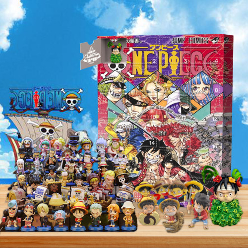 Us 49 99 One Piece Advent Calendar 2 The Calendar With 24 Small Doors M Sheranina Com