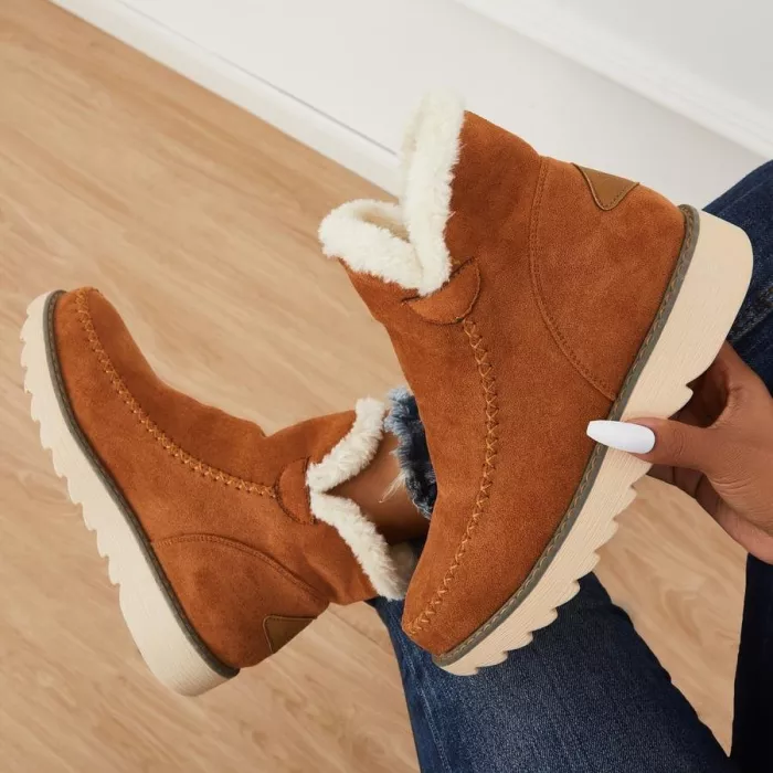 𝗨𝗚𝗚®Classic Non-Slip Ankle Snow Booties Warm Fur Boots(BUY 2 GET 10$ OFF!!!)