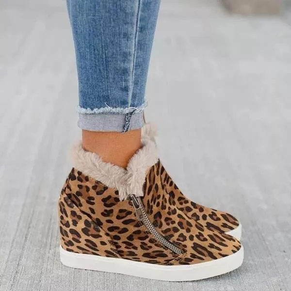 𝗨𝗚𝗚®Wedge heel non-slip wool boots(BUY 2 GET 10$ OFF!!!)