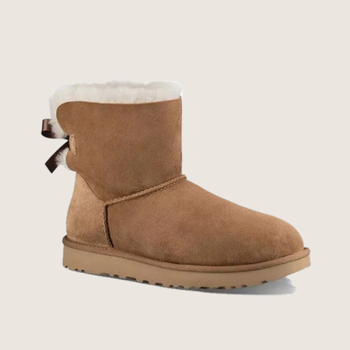 𝗨𝗚𝗚® Lanie Mini Bailey Bow Boot - Chestnut (BUY 2 GET 10$ OFF!!!)