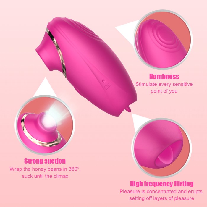 Vagina Sucking Vibrator Clitoris Stimulator Clit Sucker Blowjob Oral Nipple Sex Toys for Women Masturbator Erotic Adult Products