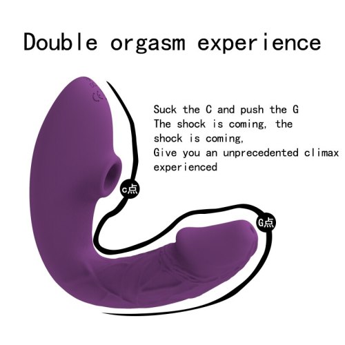 New Clitoris Sucker Dildo Vibrator for Woman Wireless Vibrator Oral Blowjob Clit Stimulator Vagina Sucking Vibrators Adult Sex