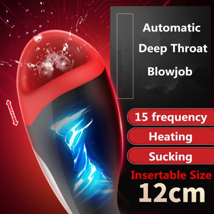 Blowjob Sucking Machine for Male Masturbator Deep Throat Oral Masturbator for Men Pocket Pussy Sex Toys for Men