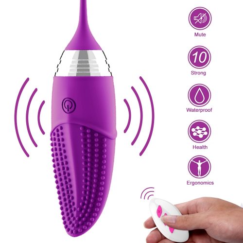 12 Vibration Modes Tongue Clit Vibrator Wireless Remote Control Love Egg Sex Toys For Women Vaginal Stimulator Rechargeable