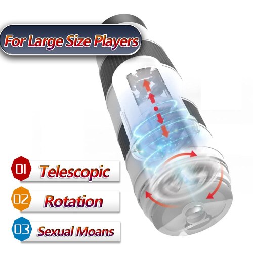Automatic Telescopic Rotation Thrusting Piston Vagina Real Pussy Soft Silicone Male Masturbator Cup Sex Machine Sex Toys for Men