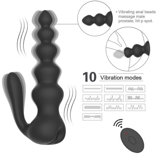 Sex Toys For Men  Anus Prostate Massager Remote Control 10 Speed Vibrator  Analplug Gay anal toys