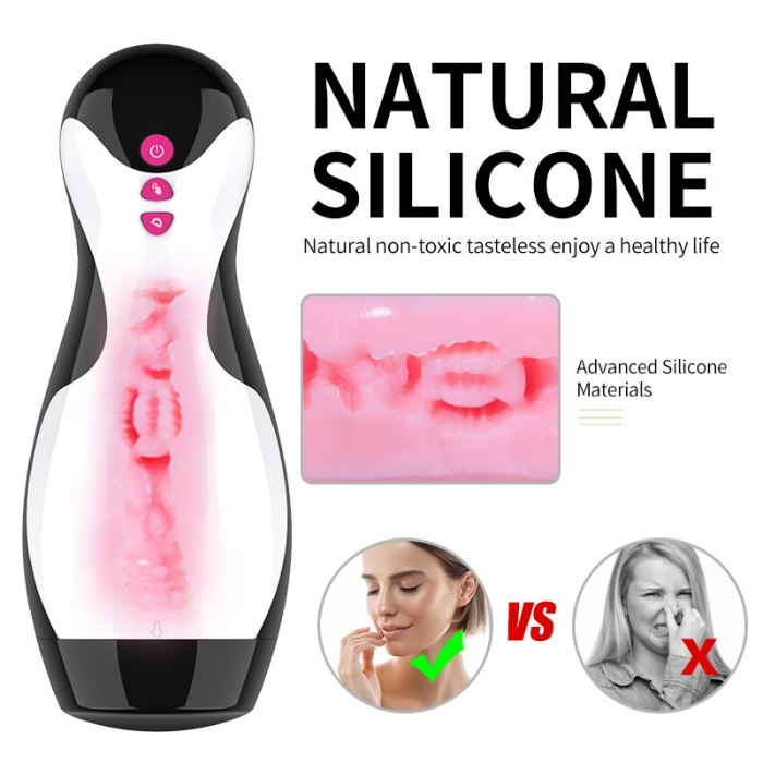 3D Automatic Realistic Blowjob Sucking Male Masturbator Real Vaginal For Men Heating Masturbation Cup Pussy Sex Toys For Men