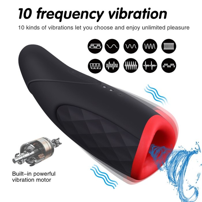 10 modes Oral Blowjob Sucking Male Masturbation Cup Deep Throat Artificial Vagina Vibrator Heating Intelligent Voice Sex Machine