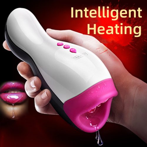 Fully Automatic Telescopic Rotating Male Masturbator Automatic Heating Sucking Oral Sex Cup Masturbation Sex Toys for Men