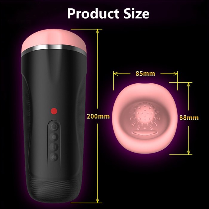 Male Masturbator Vibrator Sex Toys for Men Silicone Automatic Heating Sucking Oral Sex Cup Adult Intimate Toys Blowjob Machine