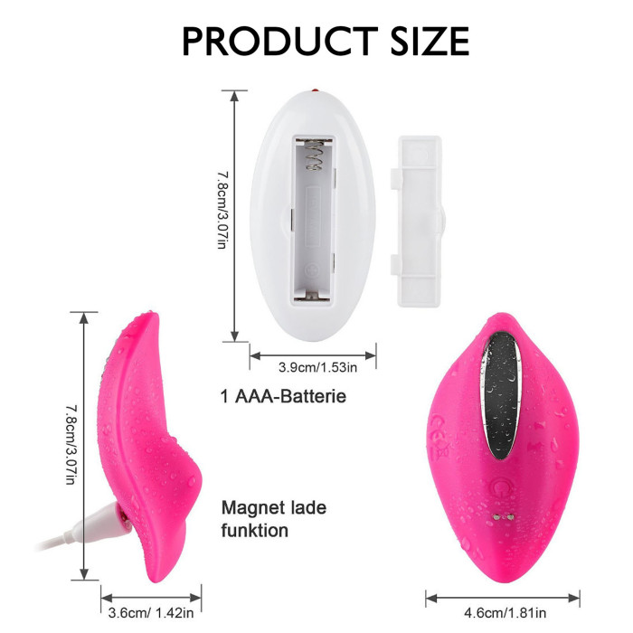 10 Speed Vibrating panties Wireless remote control body Massage Stimulator Invisible Underwear for Women Silicone Safe massager