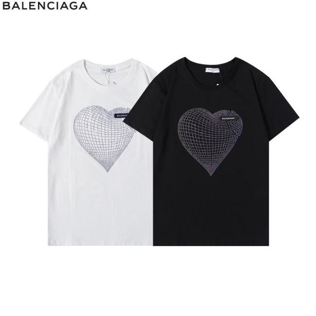 Balenciaga Luxury Brand Hot Sell Women And Men Summer T-Shirt Fashion New Tee
