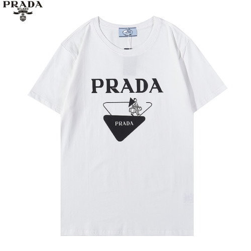 Prada Luxury Brand Hot Sell Women And Men Summer T-Shirt Fashion New Tee