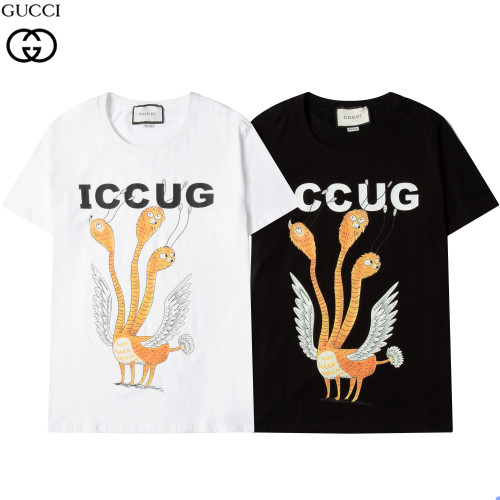 Copy Gucci Luxury Brand Hot Sell Women And Men Summer T-Shirt Fashion New Tee