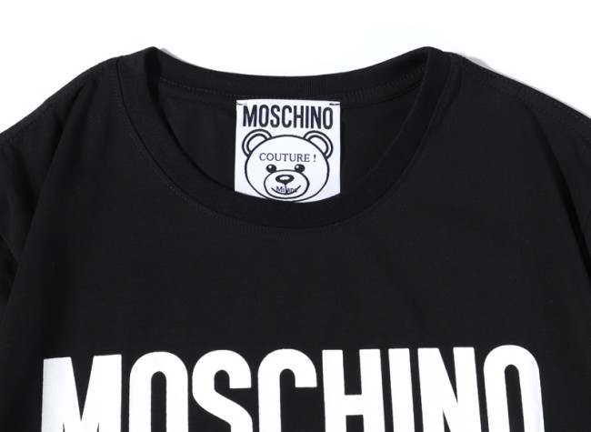 INS MOSCHION Luxury Brand Hot Sell Women And Men Summer T-Shirt Fashion New Tee