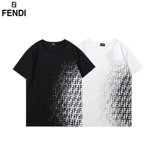 Fendi Luxury Brand Hot Sell Women And Men Summer T-Shirt Fashion New Tee
