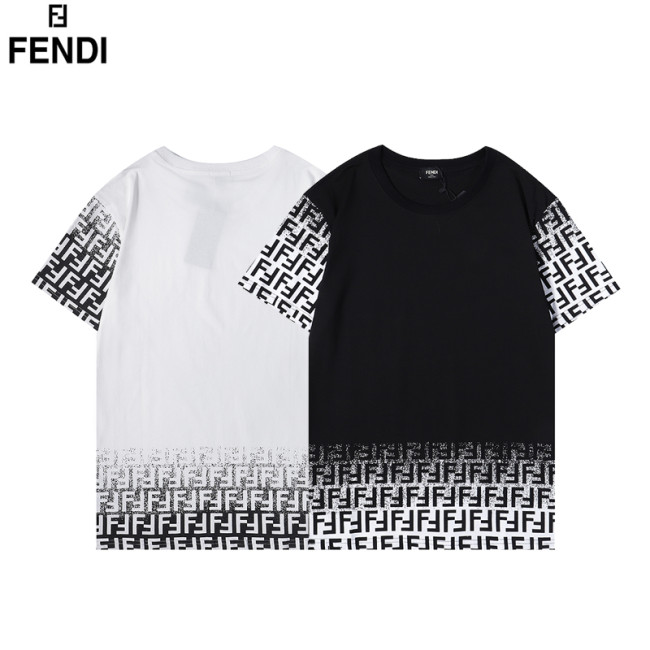 Fendi Luxury Brand Hot Sell Women And Men Summer T-Shirt Fashion New Tee