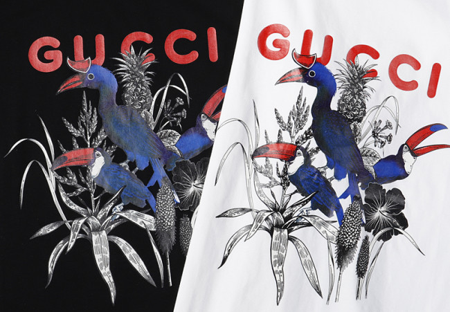 GUCCI Luxury Brand Hot Sell Women And Men Summer T-Shirt Fashion New Tee